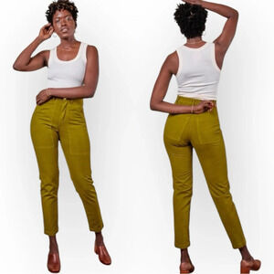 Big Bud Press Olive Pencil Work Pant XXS